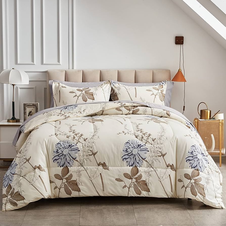 ジェラピケcomforter cover Amazon.com: HYMOKEGE 7 Piece King Size Comforter Set